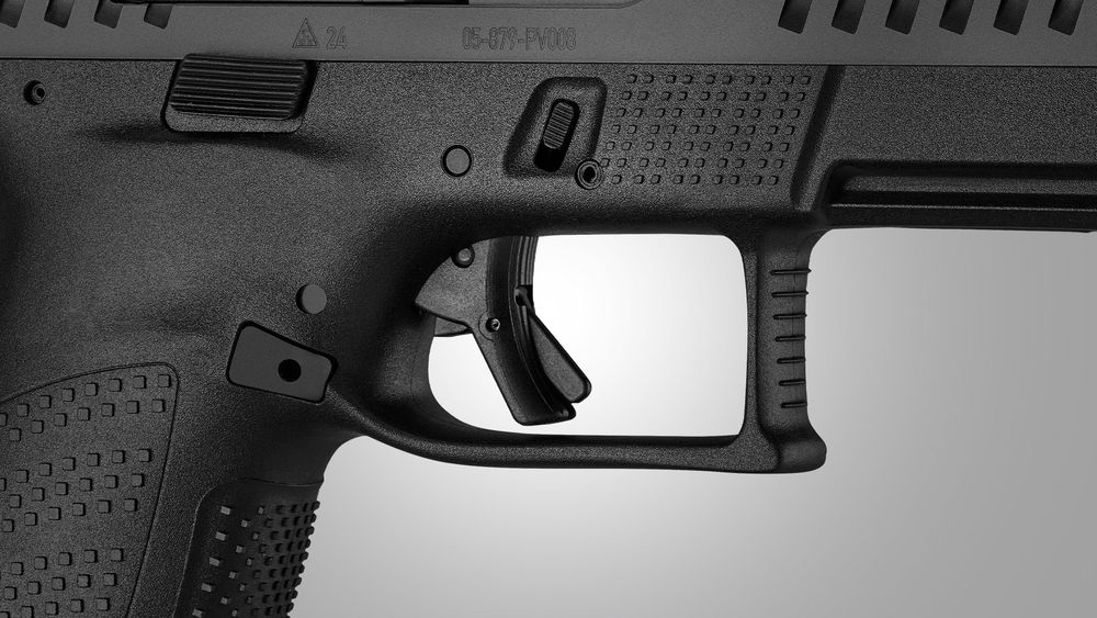 Smooth trigger travel with a short reset