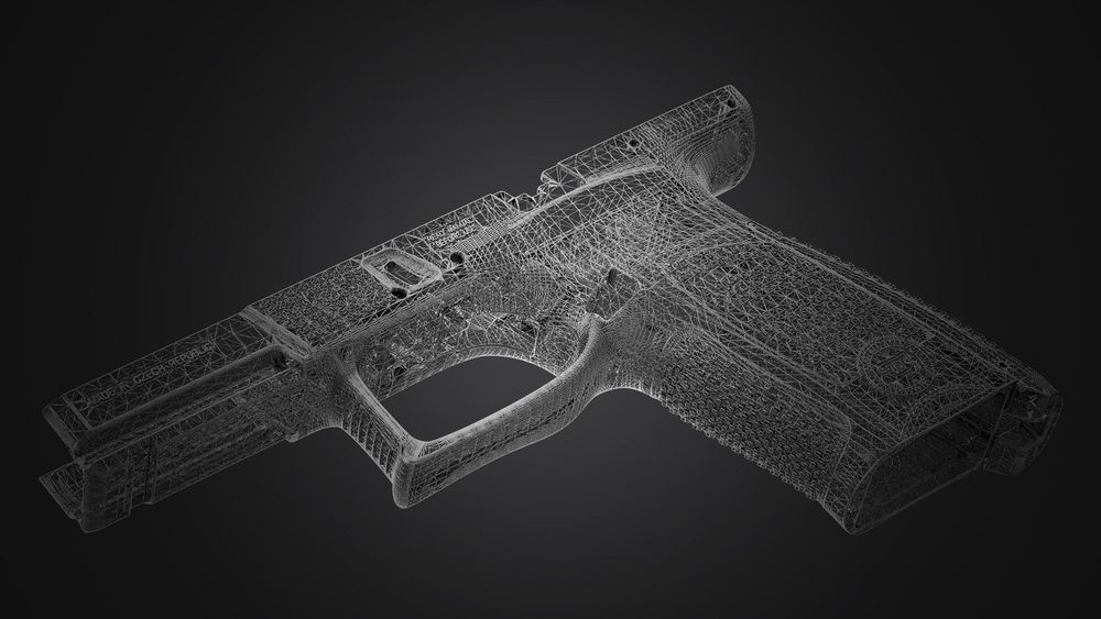 Durable polymer frame