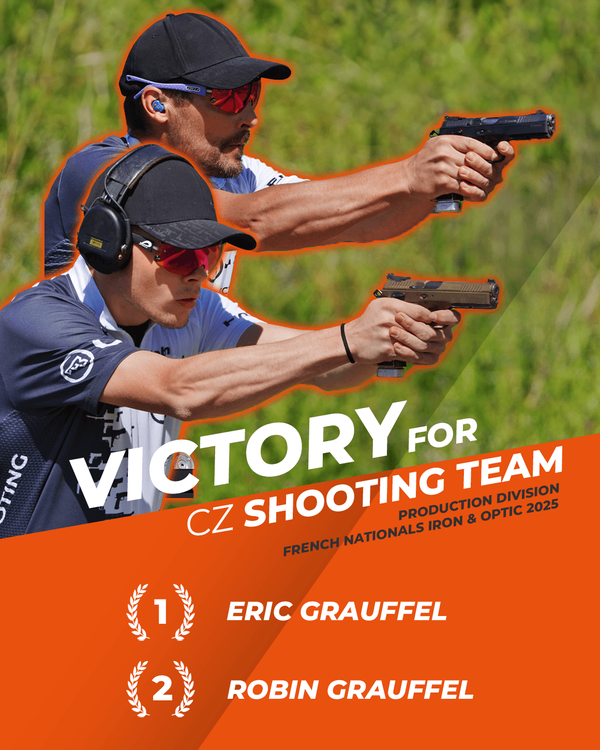 Six Gold and One Silver Medal for the CZ Shooting Team at the 2025 French Nationals